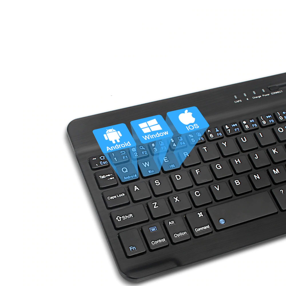 Noiseless Bluetooth Keyboard with Mouse Noiseless Bluetooth Keyboard with Mouse