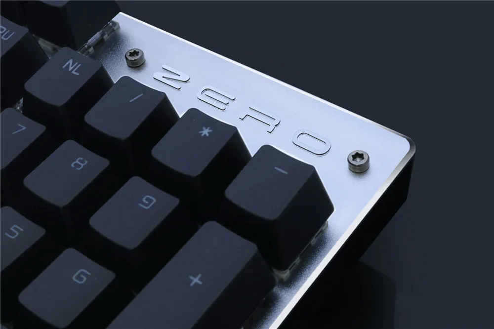 Colorful LED Aluminium Keyboard Colorful LED Aluminium Keyboard