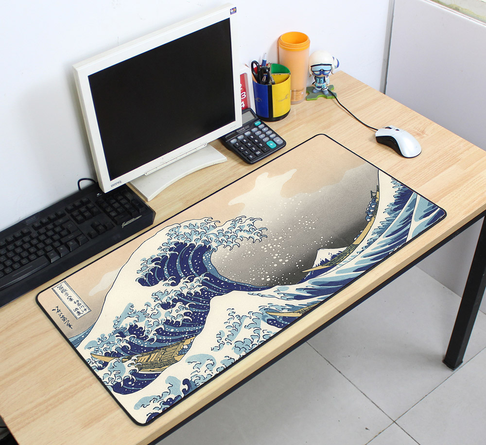 Large Printed Locked Edge Mouse Pad Large Printed Locked Edge Mouse Pad