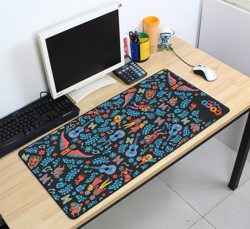 Large Printed Locked Edge Mouse Pad Large Printed Locked Edge Mouse Pad