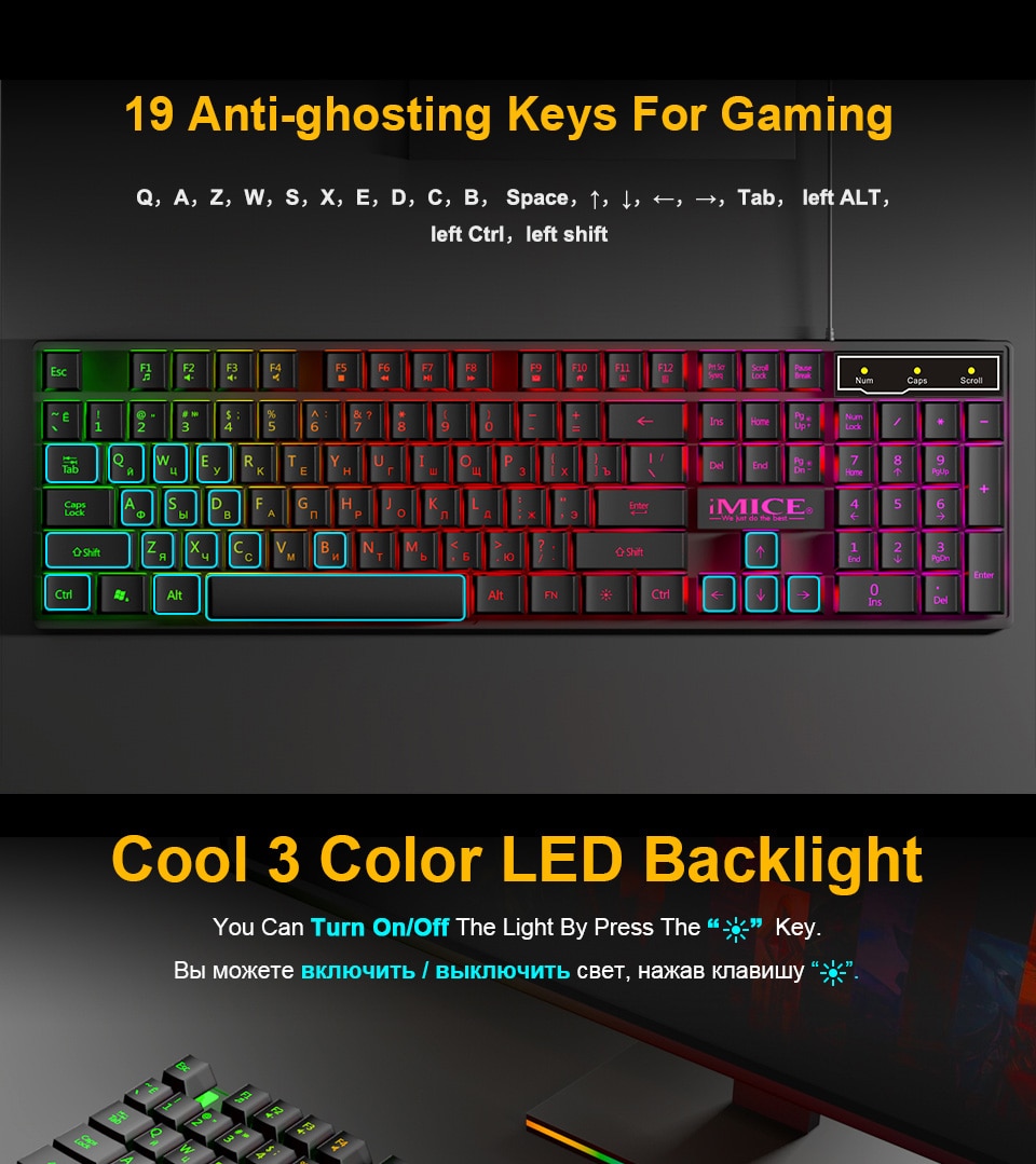 Gaming RGB Keyboard Gaming RGB Keyboard