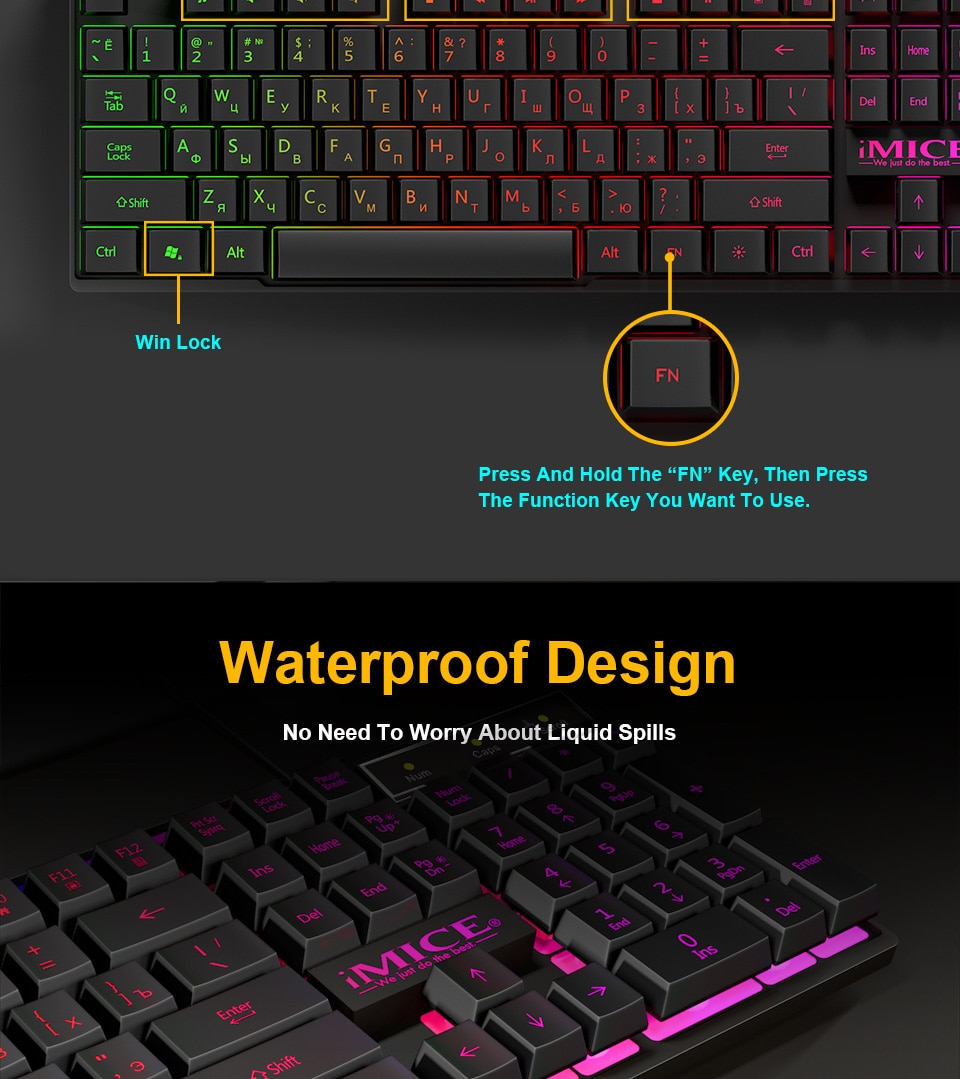 Gaming RGB Keyboard Gaming RGB Keyboard