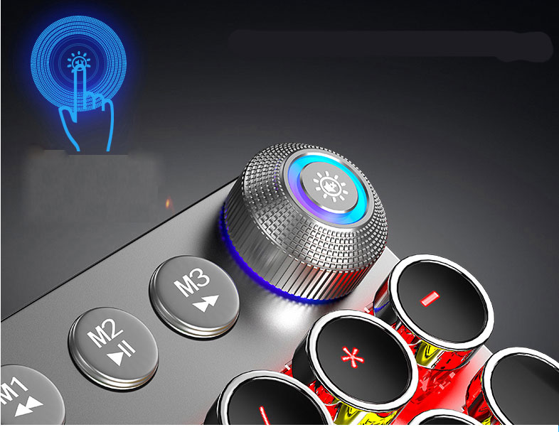 Steampunk Style Mechanical Gaming Keyboard