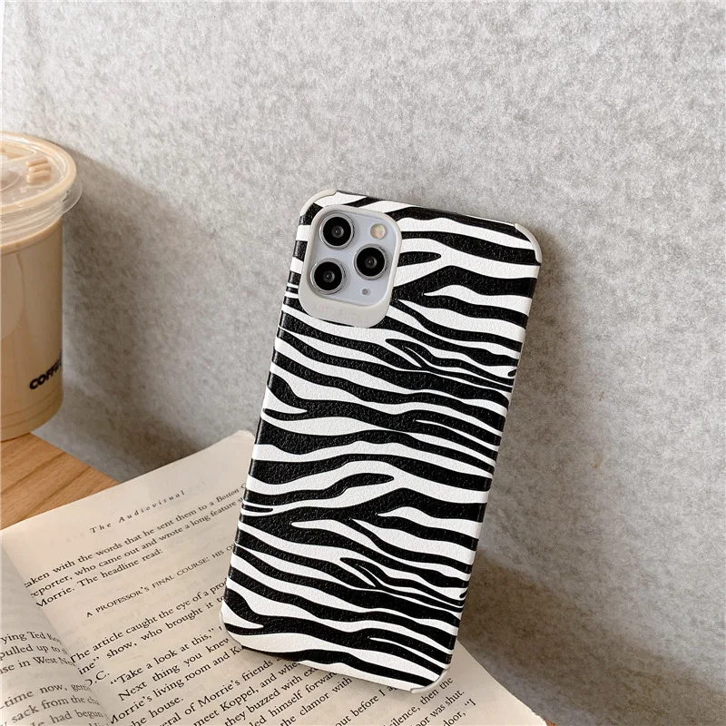 Women's Zebra Patterned Phone Case for iPhone
