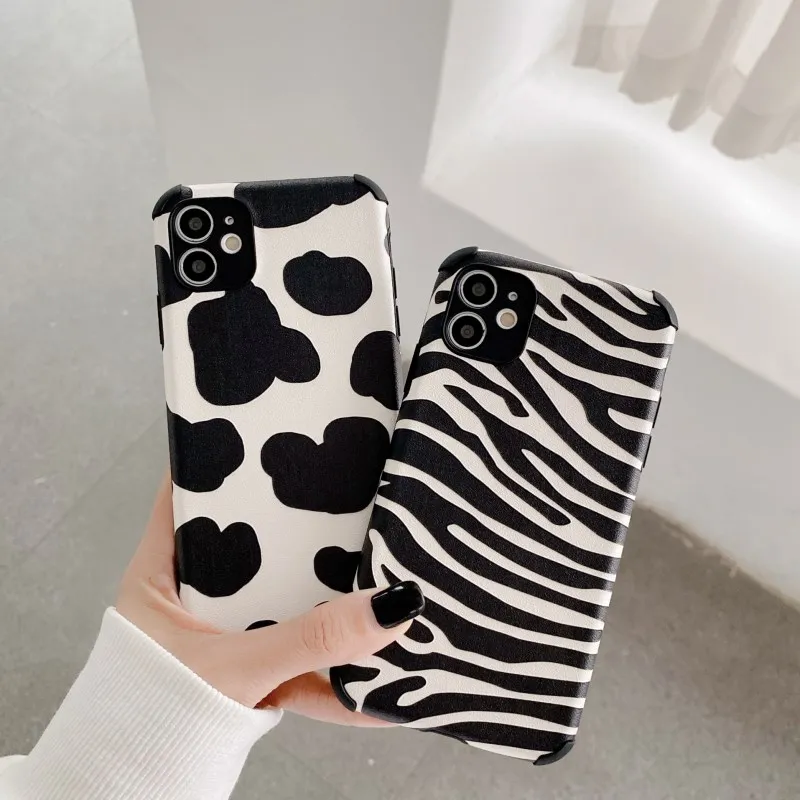 Women's Zebra Patterned Phone Case for iPhone