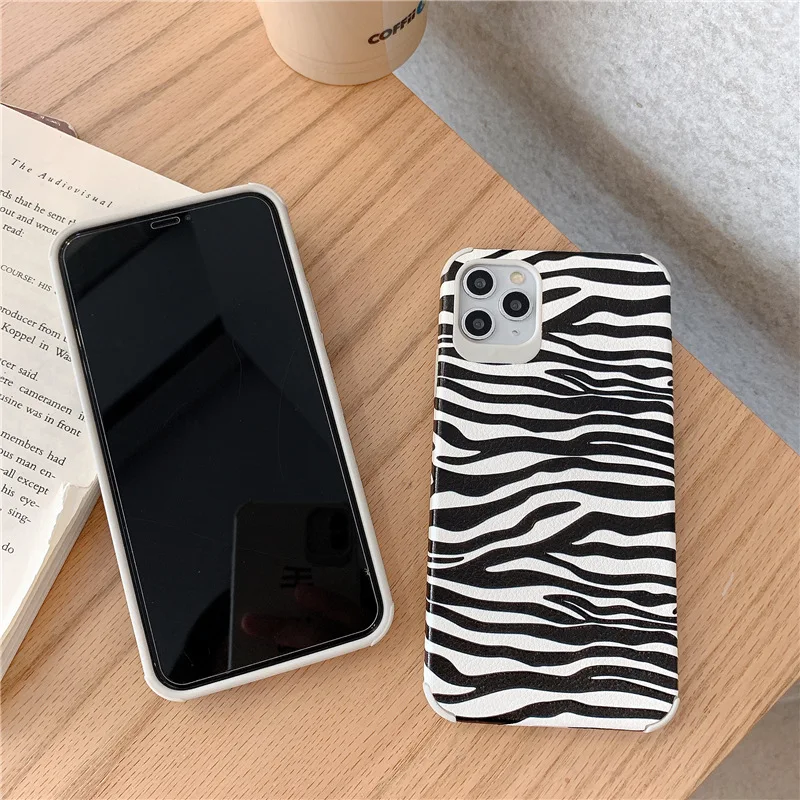 Women's Zebra Patterned Phone Case for iPhone