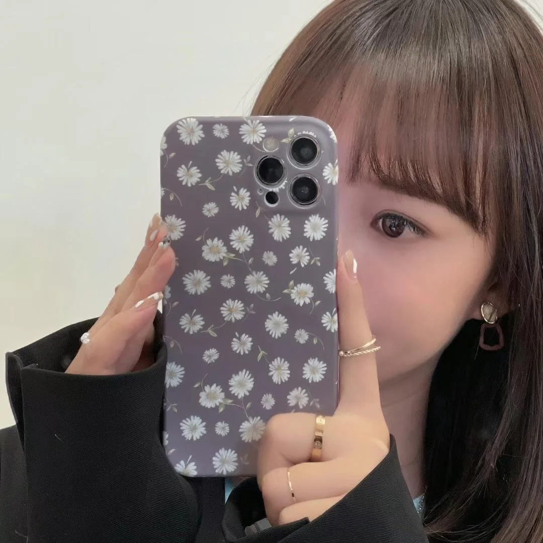 Women's Floral Printed Phone Case for iPhone