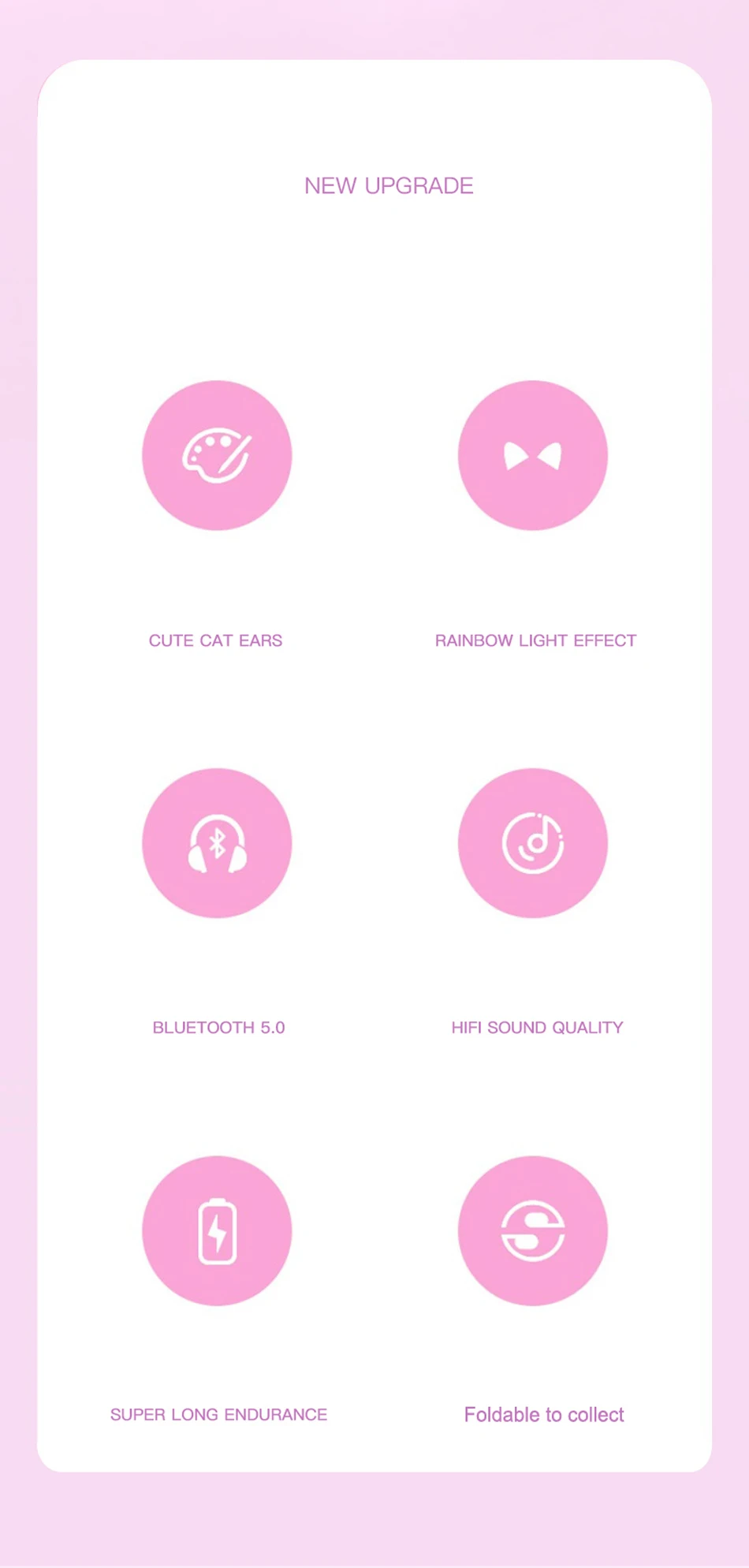 Cute Cat Ear Bluetooth Headset Cute Cat Ear Bluetooth Headset