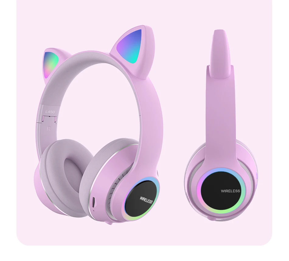 Cute Cat Ear Bluetooth Headset Cute Cat Ear Bluetooth Headset