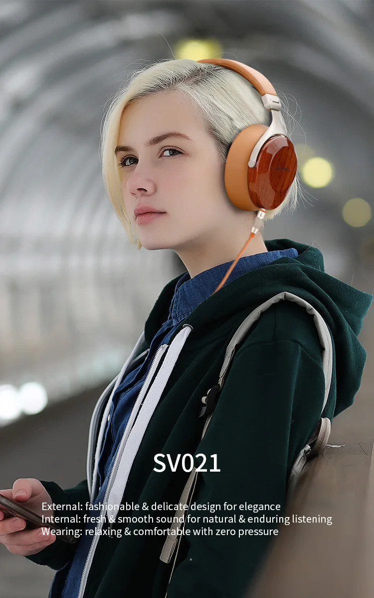 Over-ear Wood Headphones