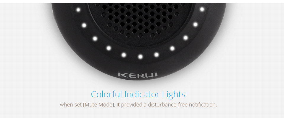 Colorful LED Wireless Doorbell Kit with Touch Button Colorful LED Wireless Doorbell Kit with Touch Button