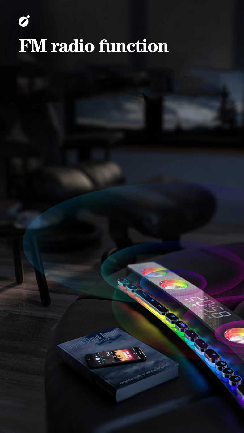 Hi-Tech Design Bluetooth Sound Bar Hi-Tech Design Bluetooth Sound Bar